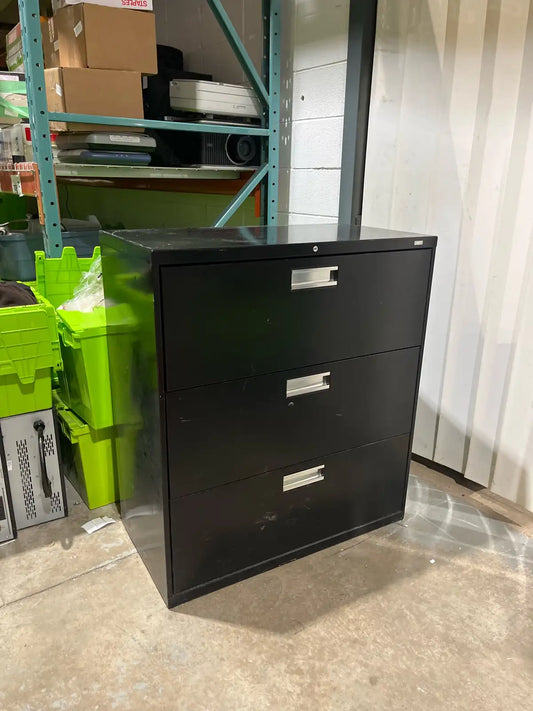 Black Filing Cabinet