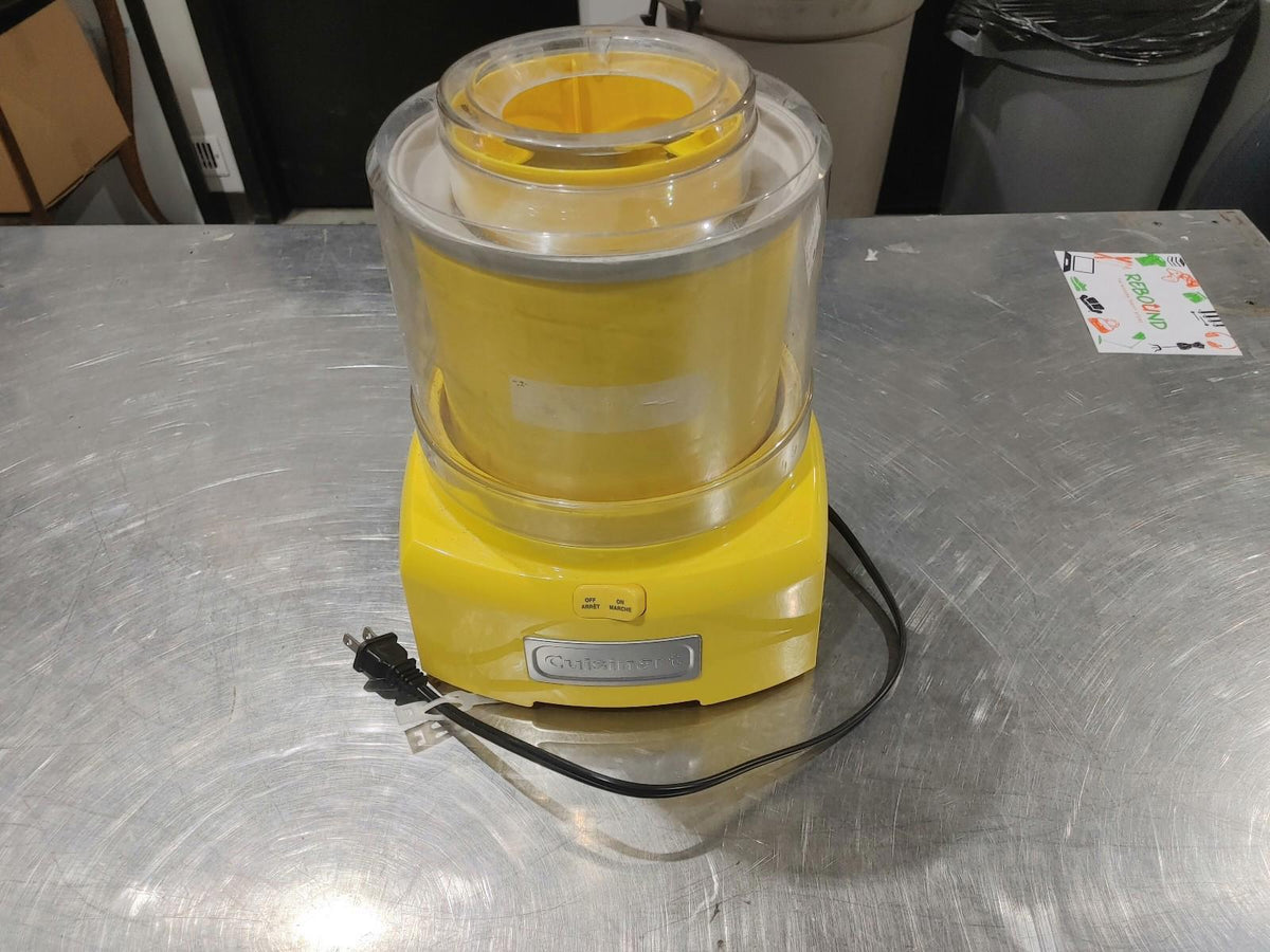Bon état – machine à yogourt glacé, crème glacée et sorbet Cuisinart, modèle ICE-21C