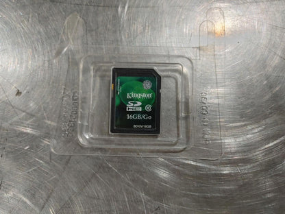 GOOD CONDITION Kingston 16GB SDHC SD Card Tested Working Black/Green