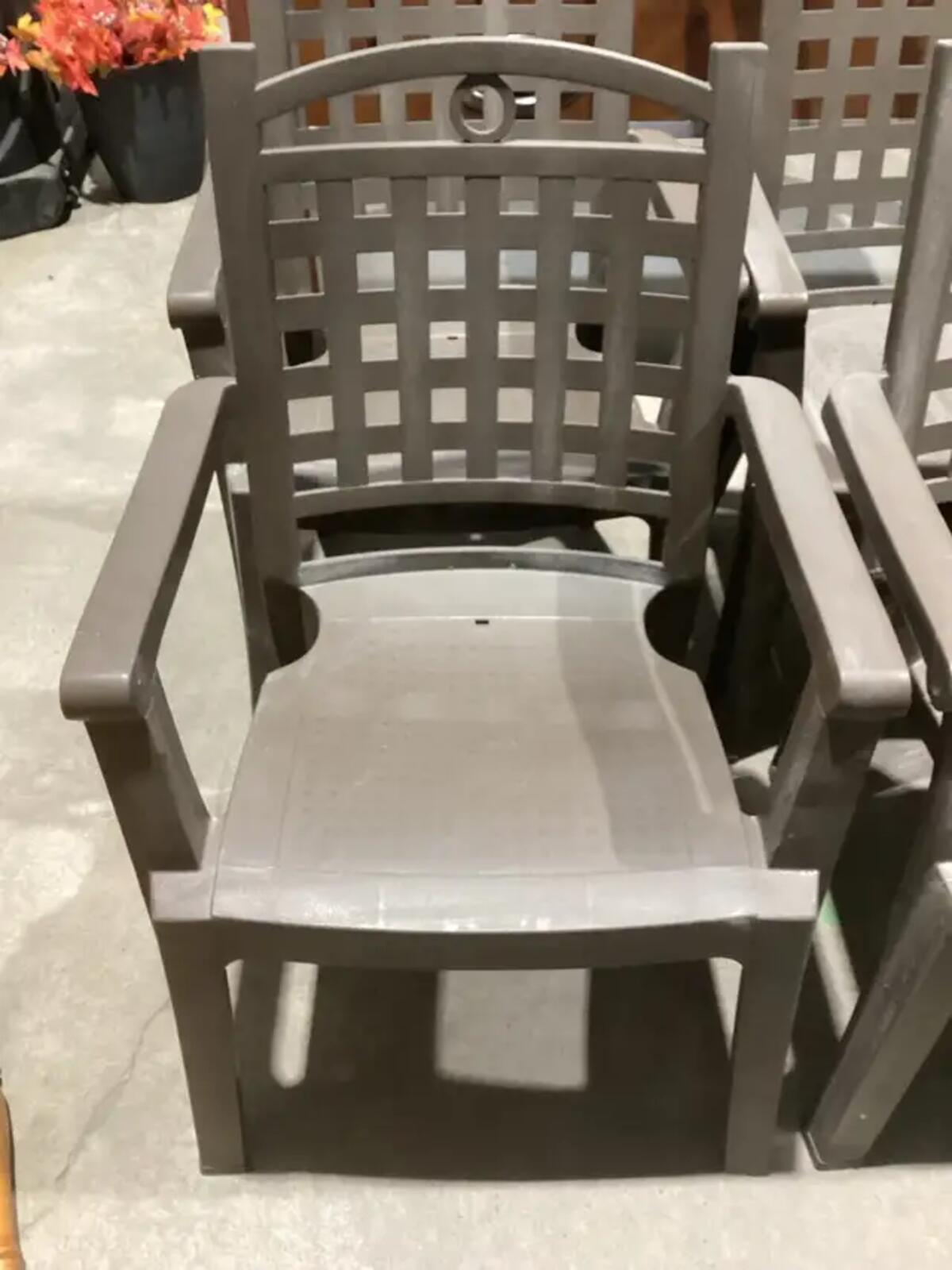 Outdoor Patio Armchairs - 4 Available