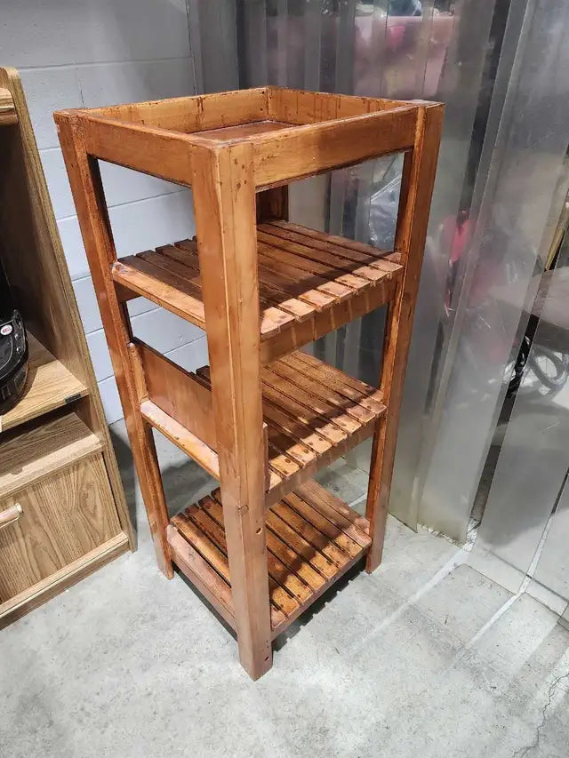 Wooden 4-Tier Shelf