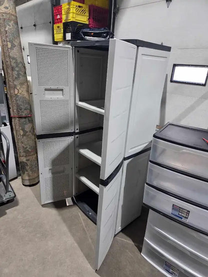 Sterilite Plastic Storage Cabinet