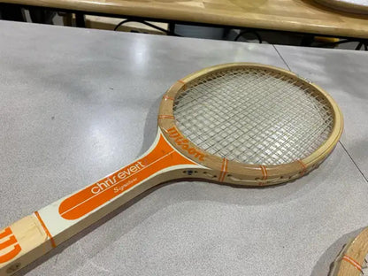 Vintage Wilson Chris Evert Racquets - pair