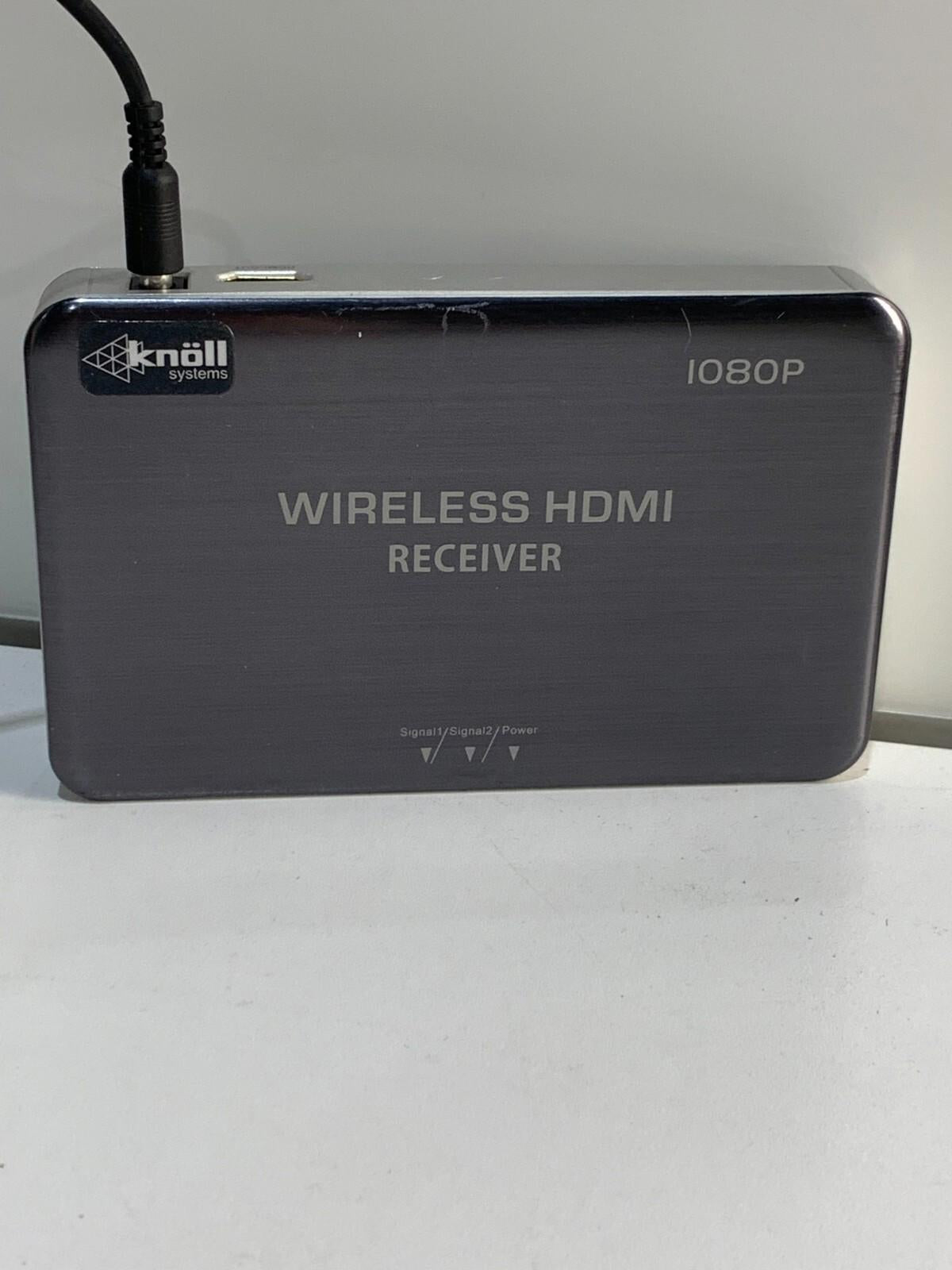 knöll systems WIRELESS HDMI RECEIVER 1080P