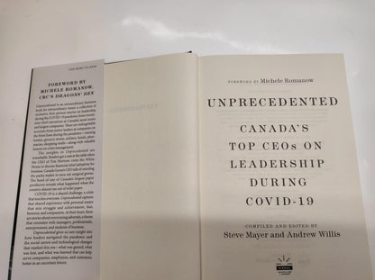 Unprecedented: Canada's Top CEO's on Leadership During Covid-19 by Steve Mayer