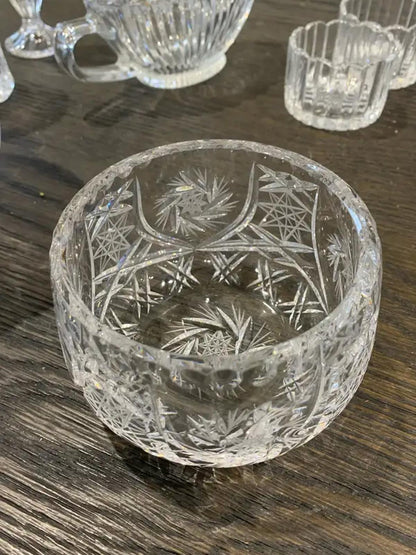 Various Crystal Glasswares - multiple available