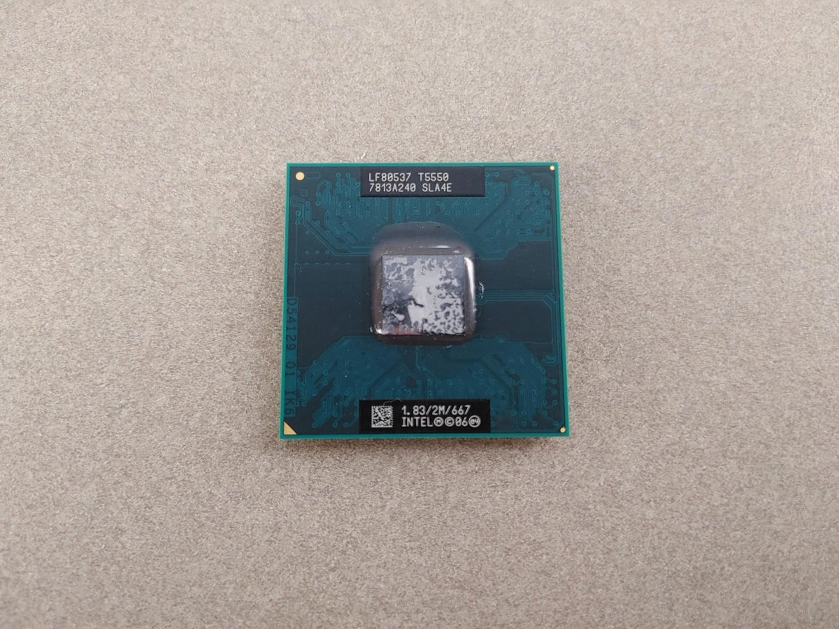 GOOD CONDITION intel Core 2 Duo T5550 CPU Untested