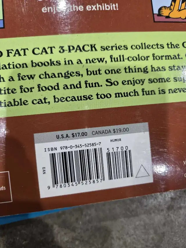 Garfield Fat Cat 3-Pack Books Collection