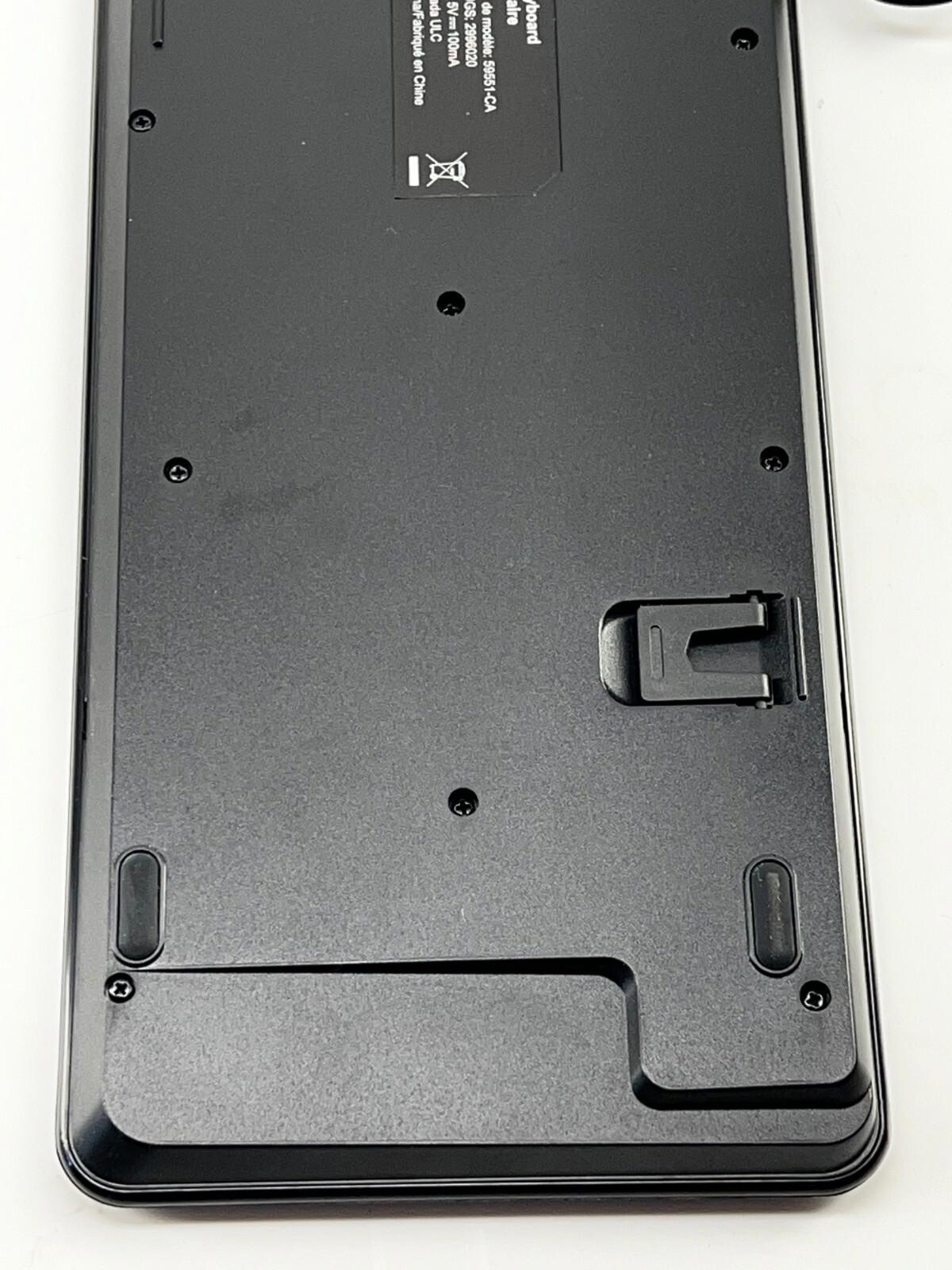 staples wired keyboard black (59551-CA)
