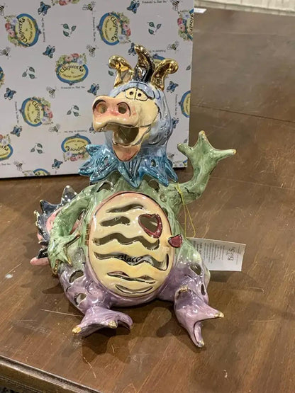 Clayworks Dragon Candle Holder