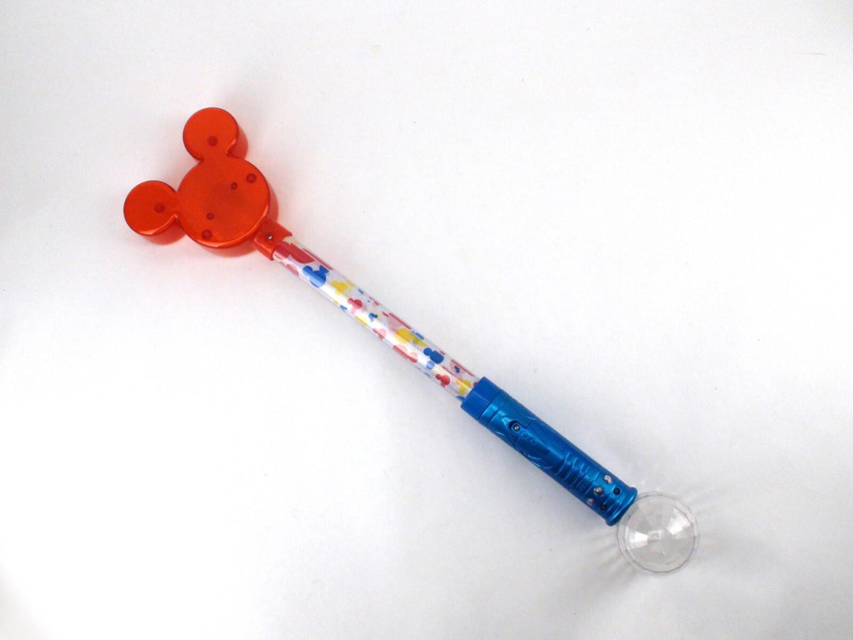 Disney On Ice Magic Lightup Wand - Mickey Mouse Red & Blue 3 Settings
