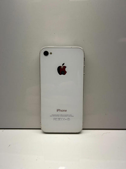iPhone 4 White Cracked Screen