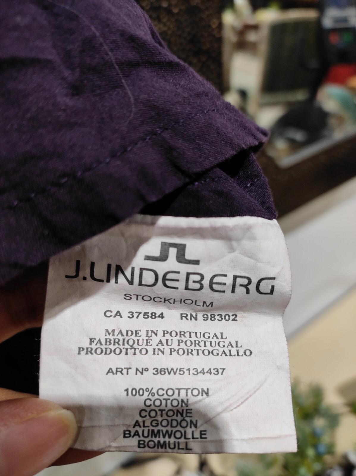 New with Tags | Women's Shirt | J. Lindeberg, Stockholm | M / Medium | Purple |