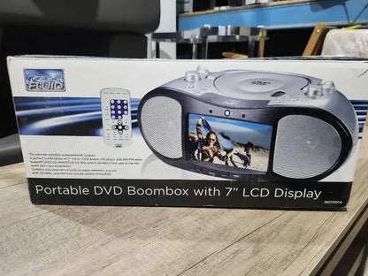 New! Fluid Portable DVD Boombox
