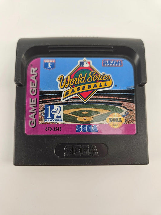 World Series Baseball - Sega Game Gear Cartridge