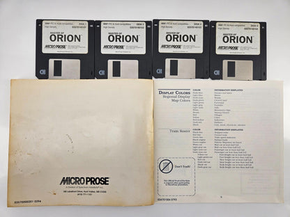 Masters of Orion Big Box PC 1994