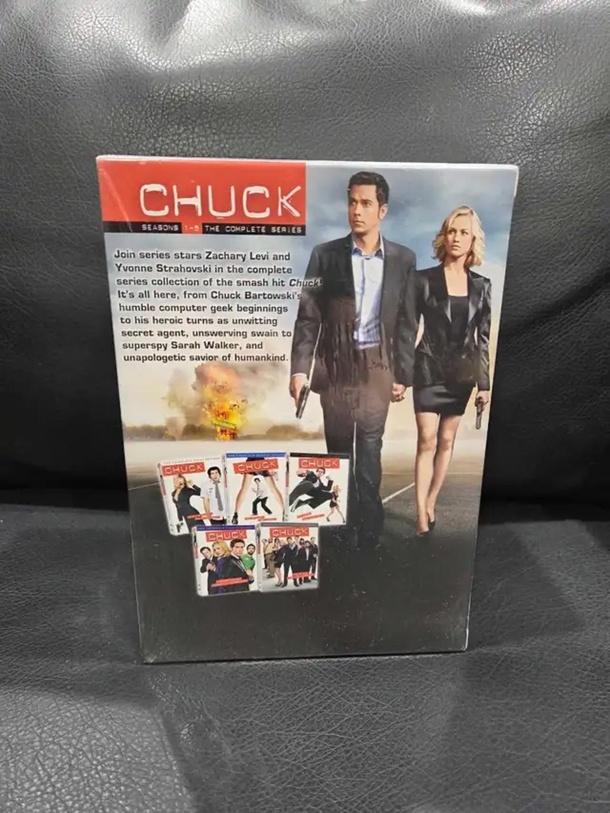 New! Chuck Complete Series DVD Boxset