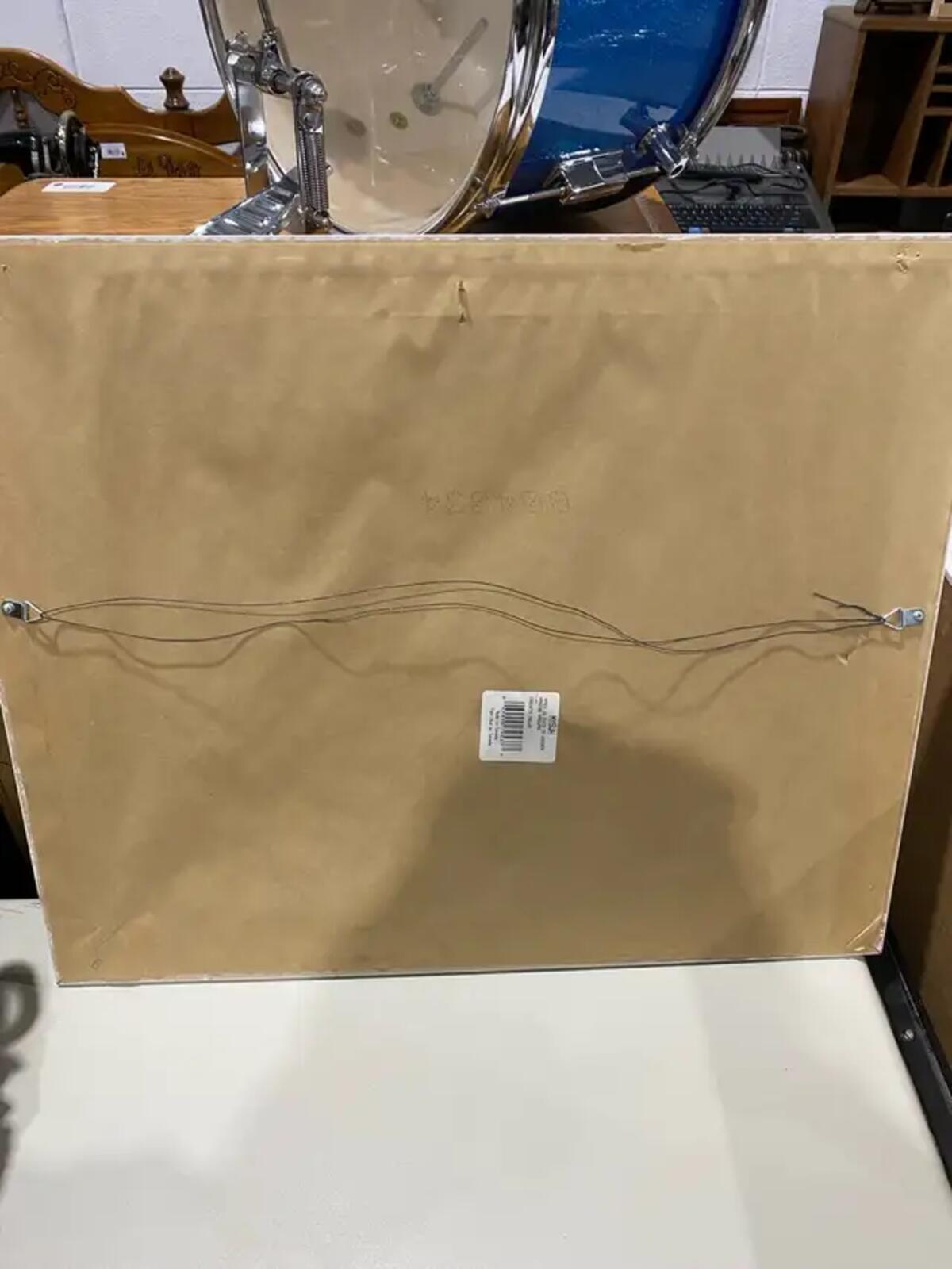 White Hanging Mirror