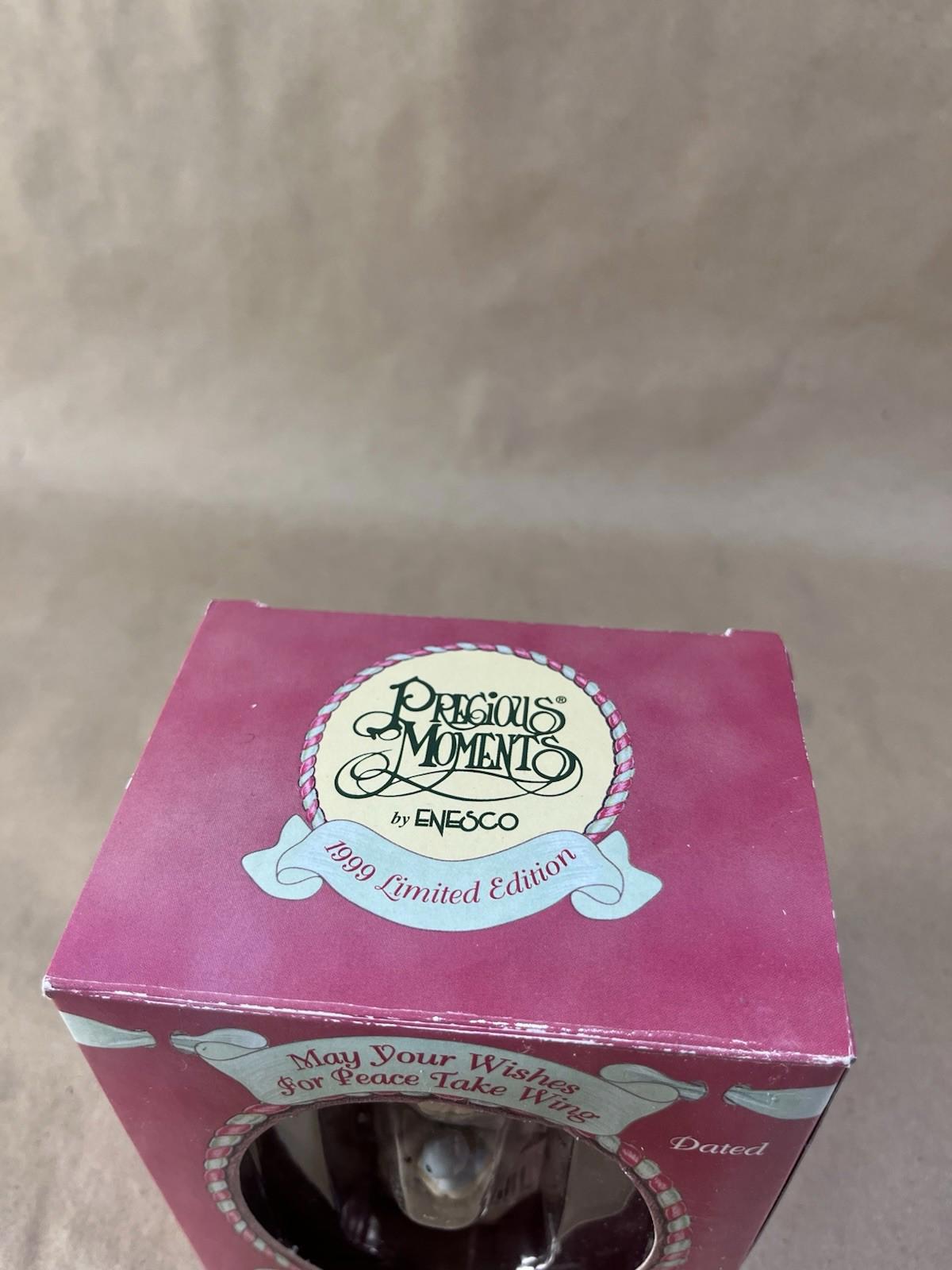 Precious Moments Ornament – May Your Wishes For Peace Take Wing (1999)