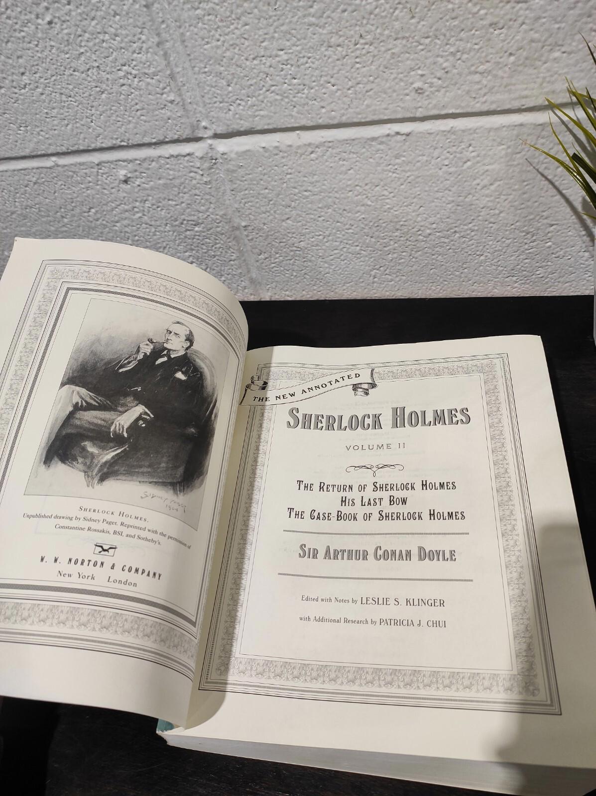 The New Annotated Sherlock Holmes Volume II Arthur Conan Doyle Paperback Norton