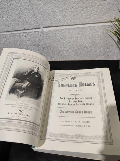The New Annotated Sherlock Holmes Volume II Arthur Conan Doyle Paperback Norton