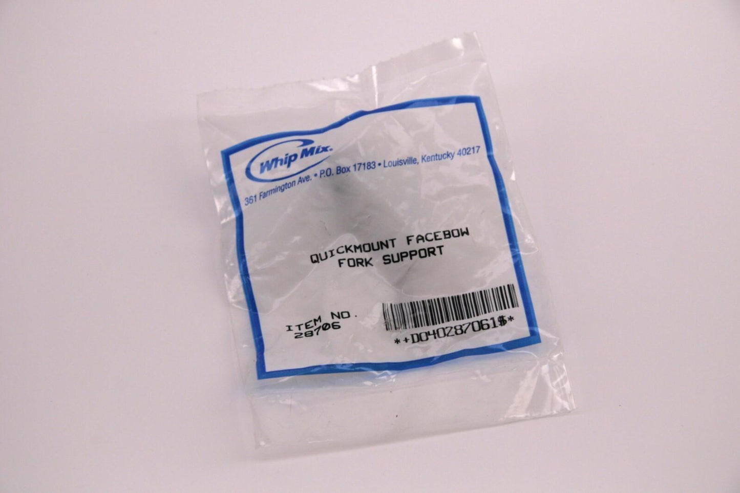 WHIP MIX Quickmount Face Bow Fork Support - #28706 ( Accessories for Facebows)