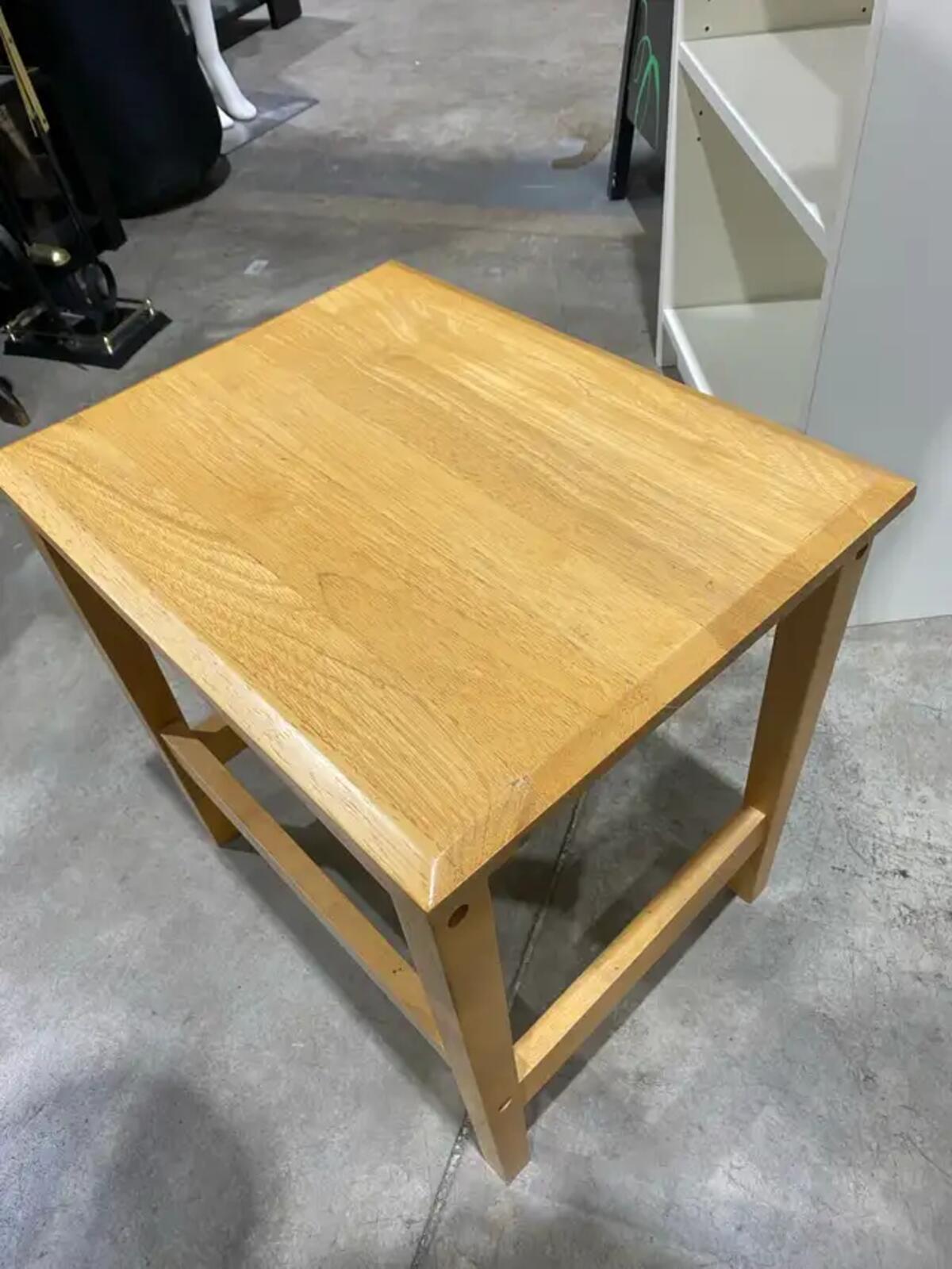 Small Wood Side Table