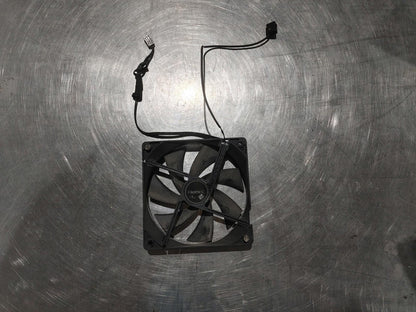 GOOD CONDITION Antec 120mm PC Case Fan with adjustable speed controller Black