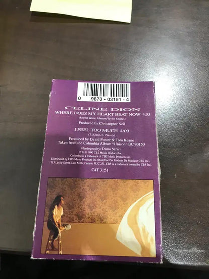Celine Dion Cassette
