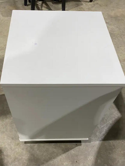 White Three-Drawer Cabinet