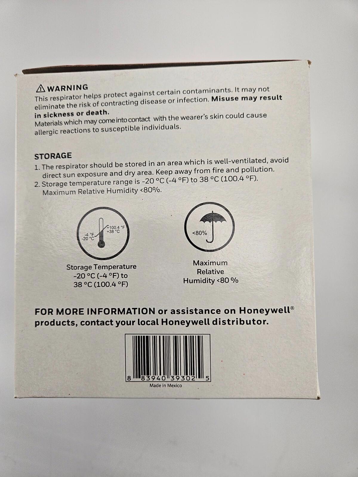 Honeywell DF300N95 N95 Particulate Respirator
