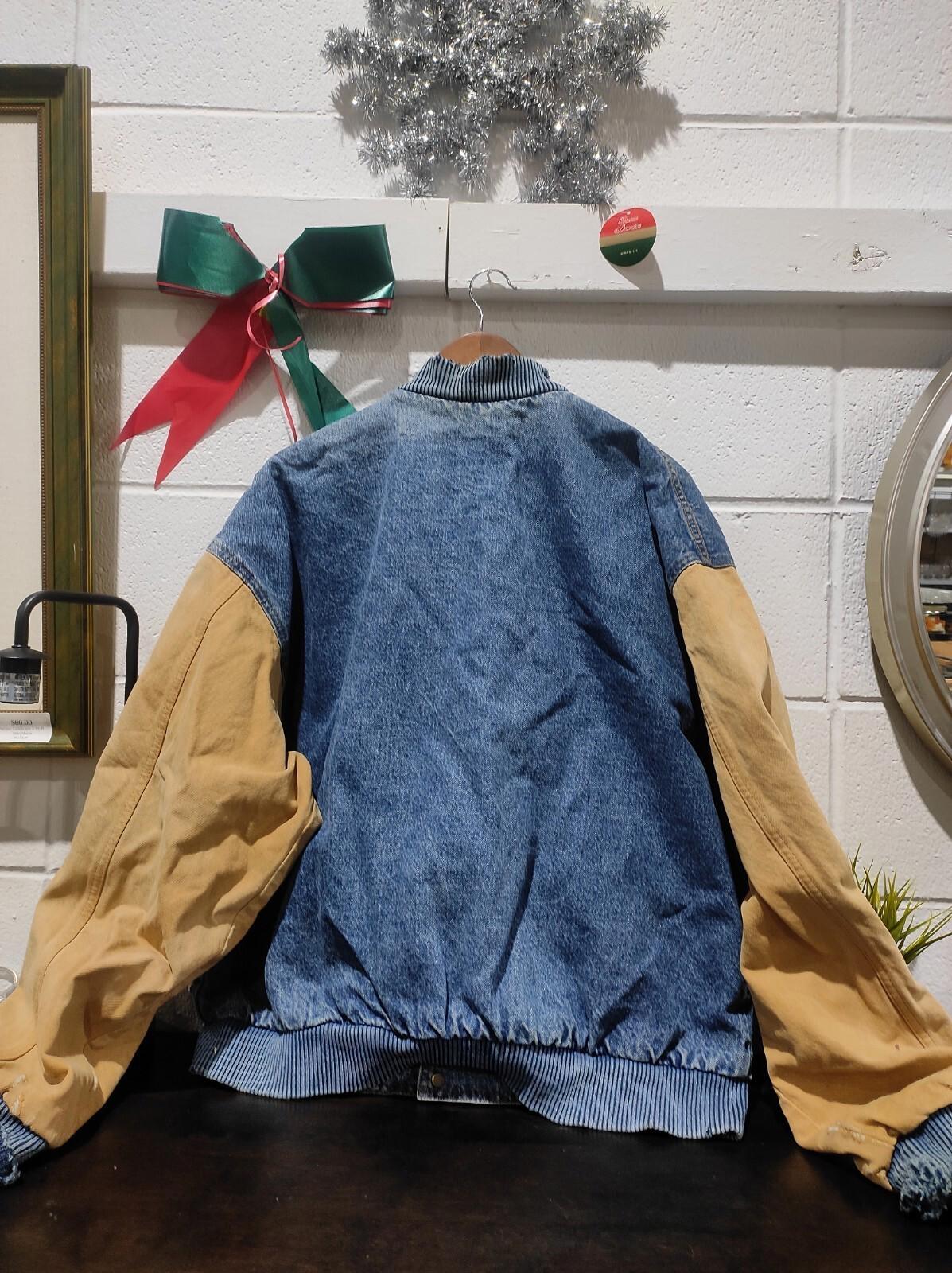 Vintage International Denim Coca-cola Men’s XL Varsity Jacket