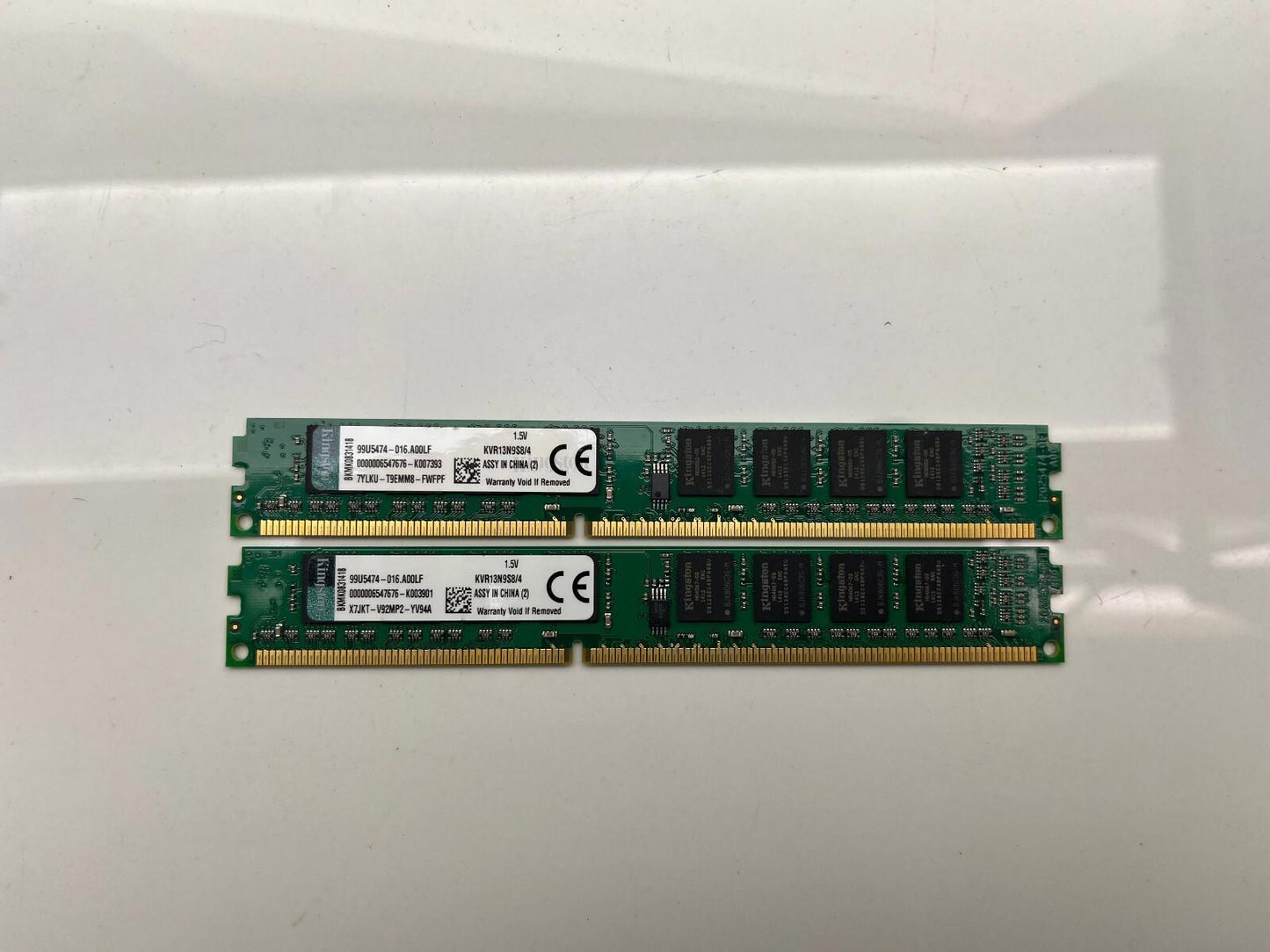 Kingston KVR 8GB (4GBx2) DDR3 1333 Low Profile RAM Kit KVR13N9S8/4
