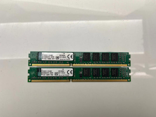 Kingston KVR 8GB (4GBx2) DDR3 1333 Low Profile RAM Kit KVR13N9S8/4