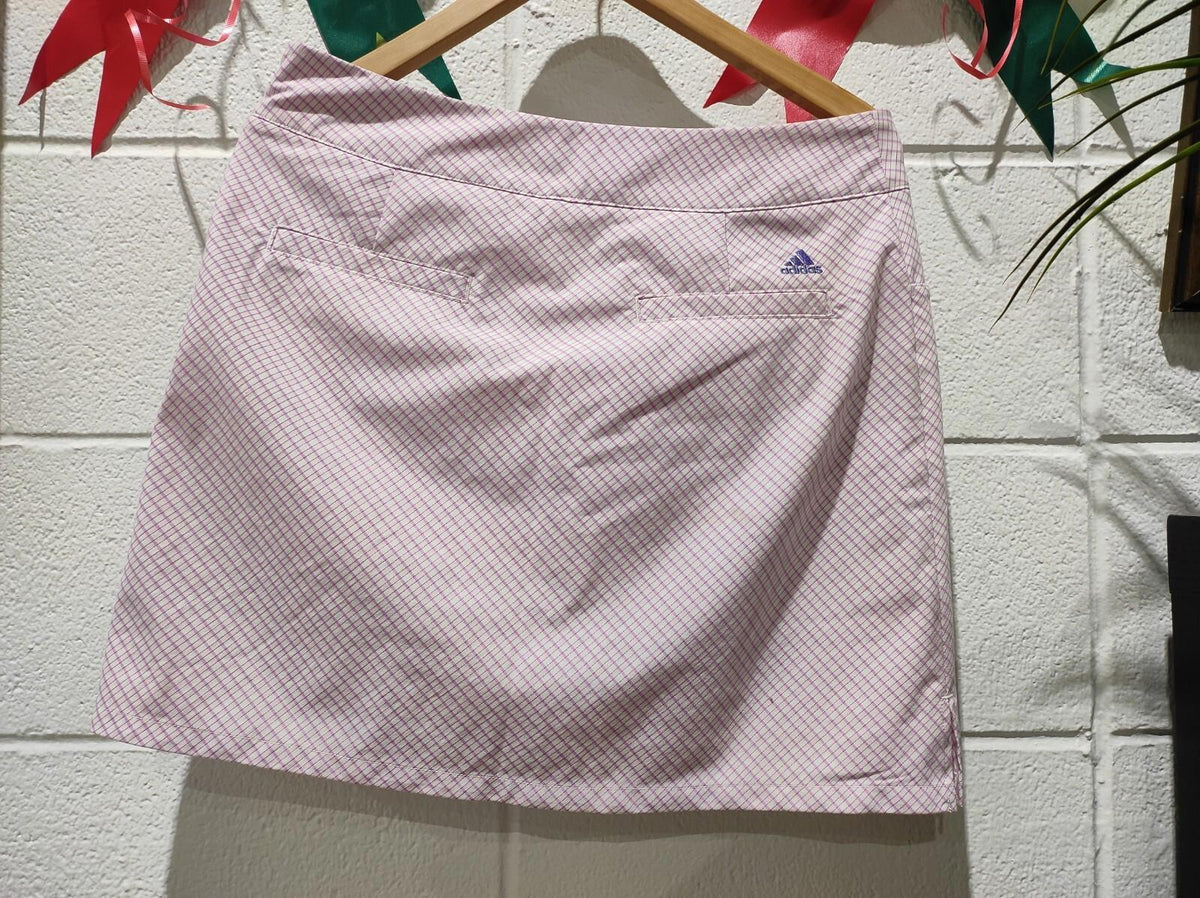 Adidas Golf Skort size 6 S Shorts Under Skirt Activewear Purple 17"