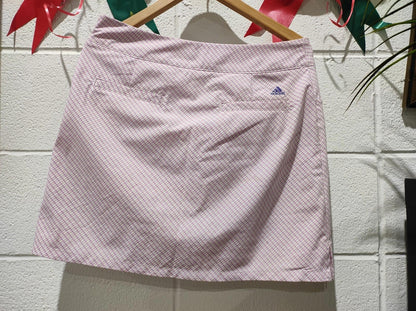 Adidas Golf Skort size 6 S Shorts Under Skirt Activewear Purple 17"