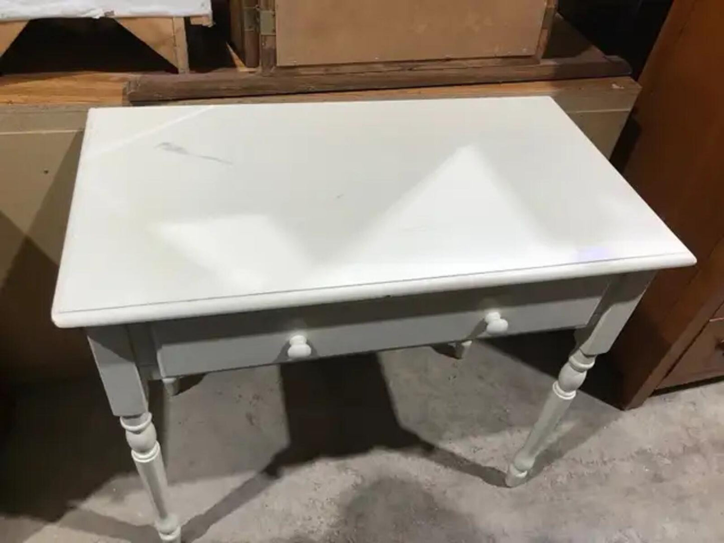 Ivory Wood Writing Desk