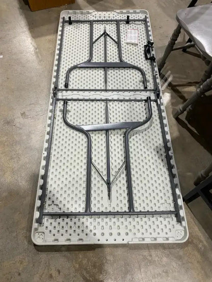 White Folding Table
