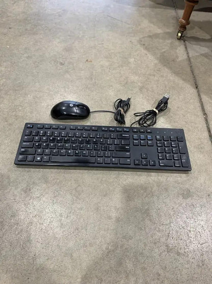 HP Mouse and Dell Keyboard