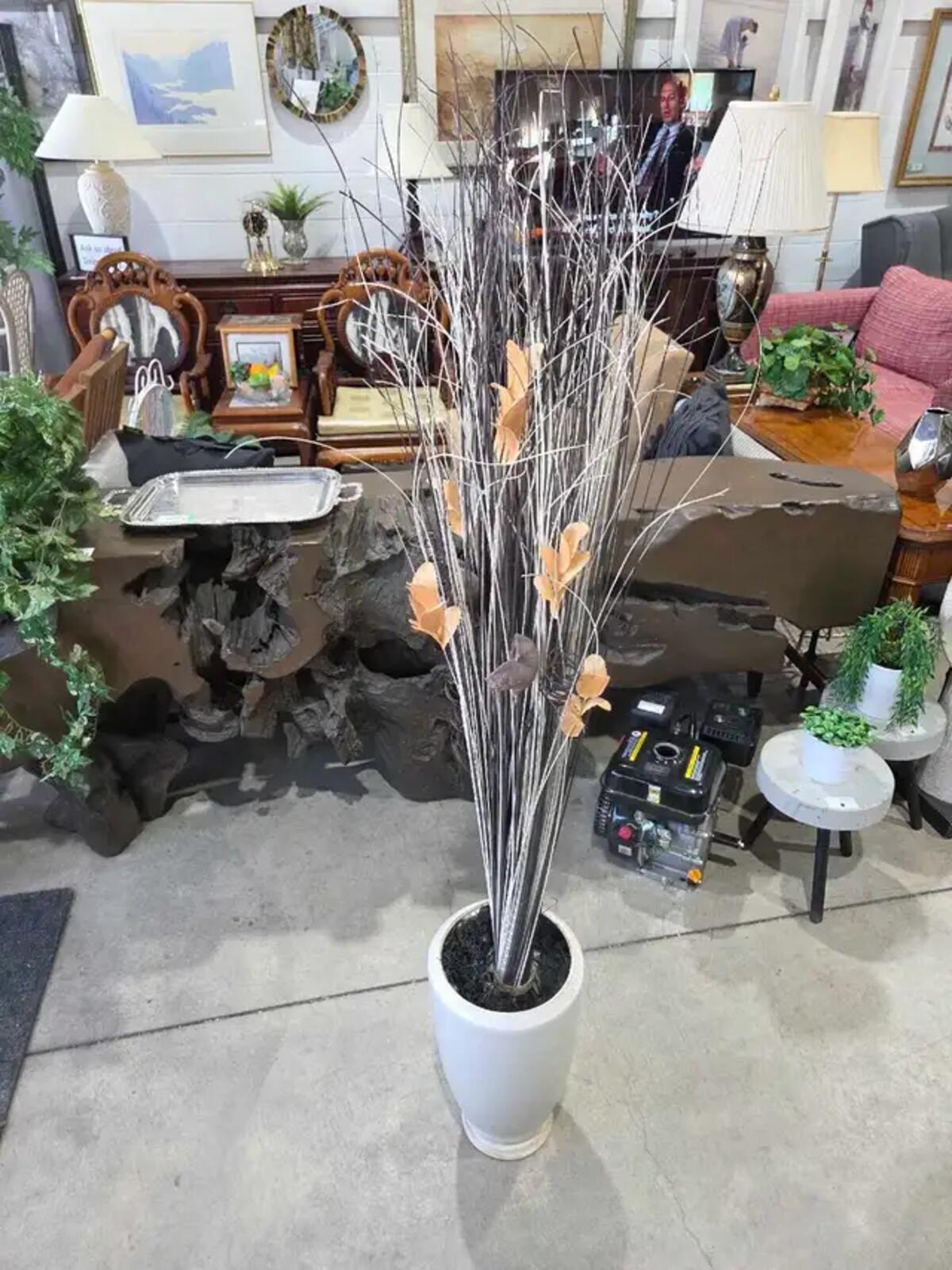 Decorative Branches with Vase