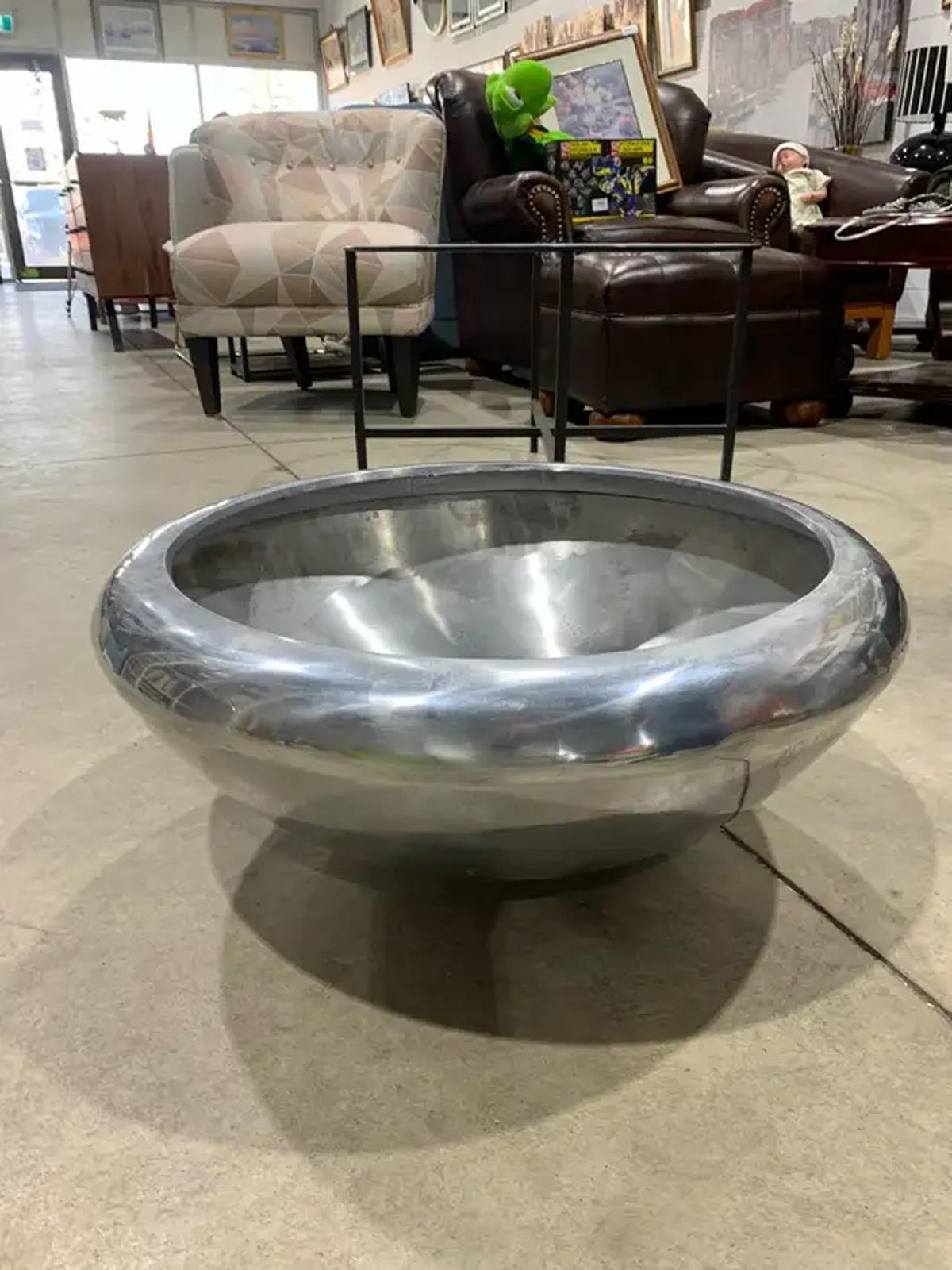 Large Silver Planter