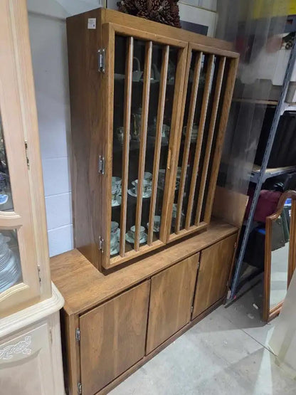 Vintage Display China Cabinet