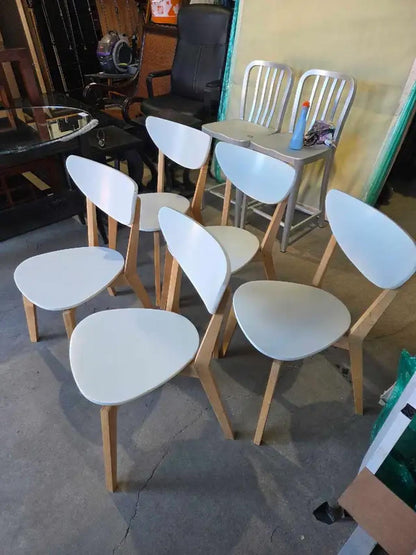 IKEA NORDMYRA Stackable Dining Chairs (5)