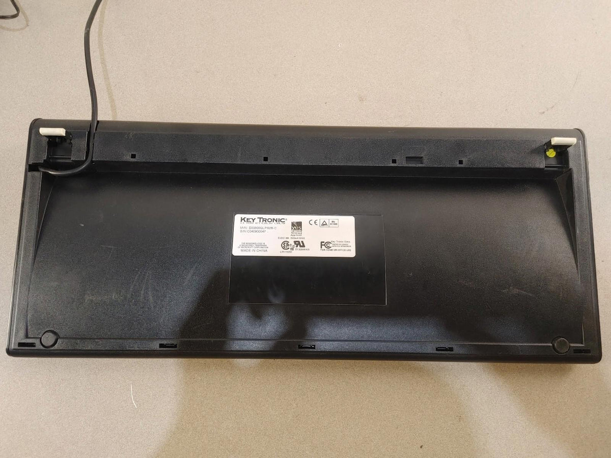VINTAGE GOOD CONDITION KeyTronic PS/2 Vintage Wired Keyboard Black