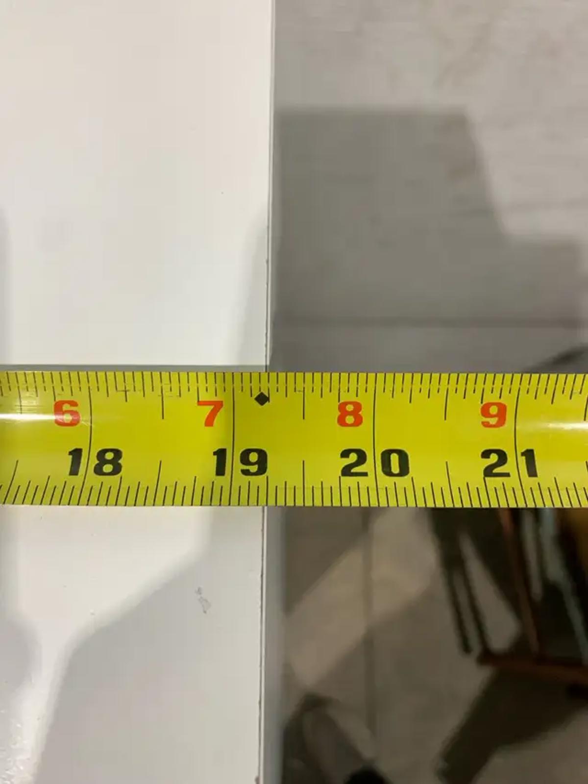 White IKEA Shoe Cabinet