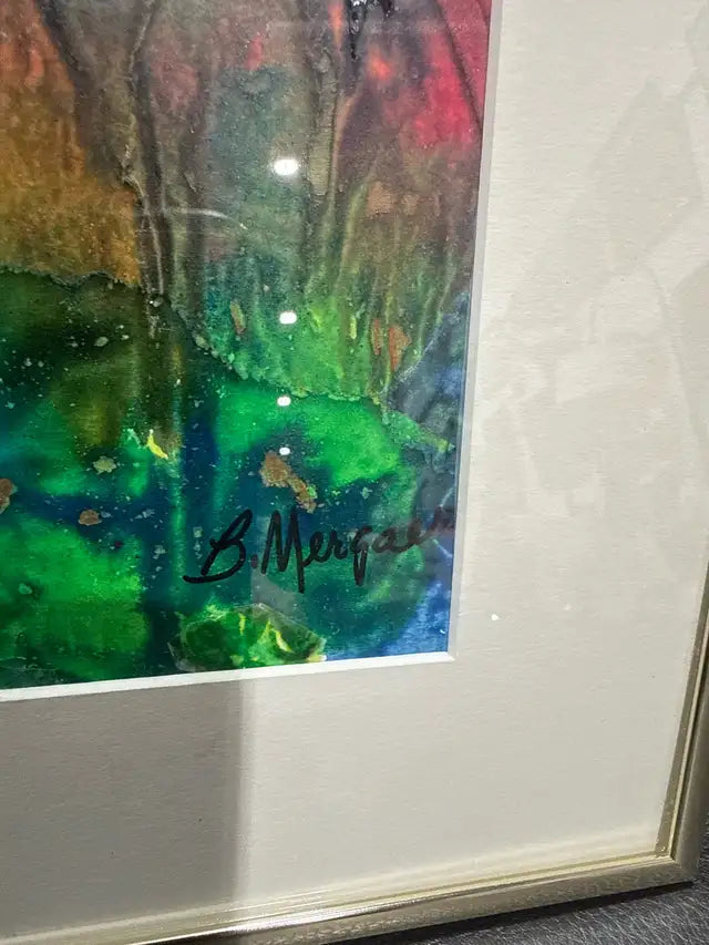 Trippy Art Framed