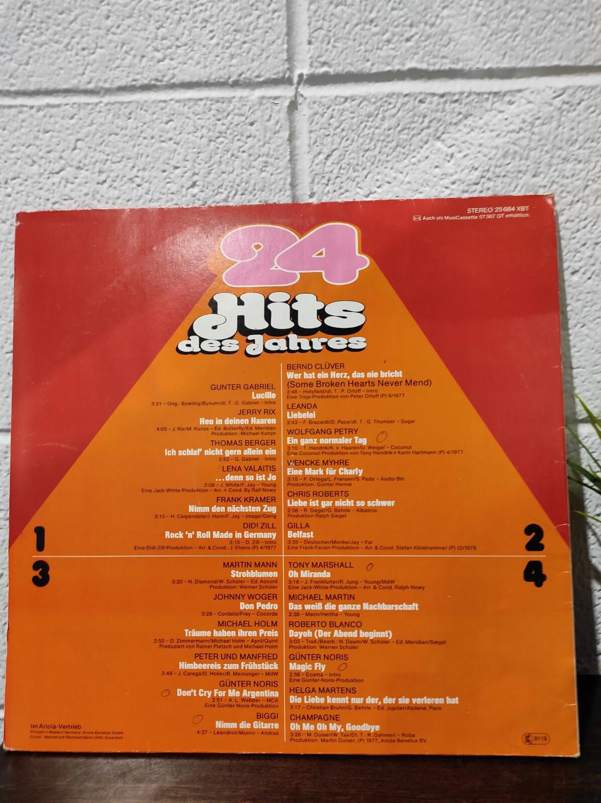 Various- 24 Hits Des Jahres Vinyl