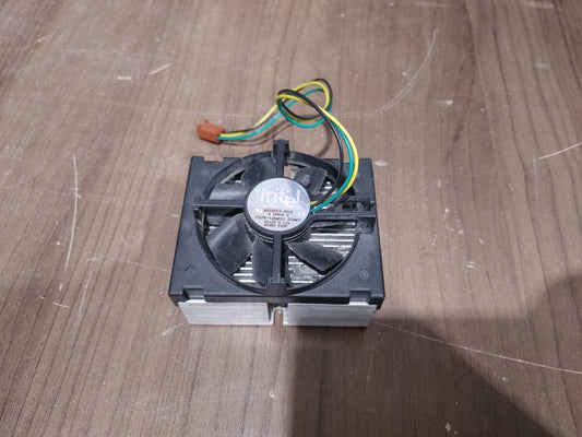 GOOD CONDITION Intel CPU Cooler and Fan Silver/Black Tested Working