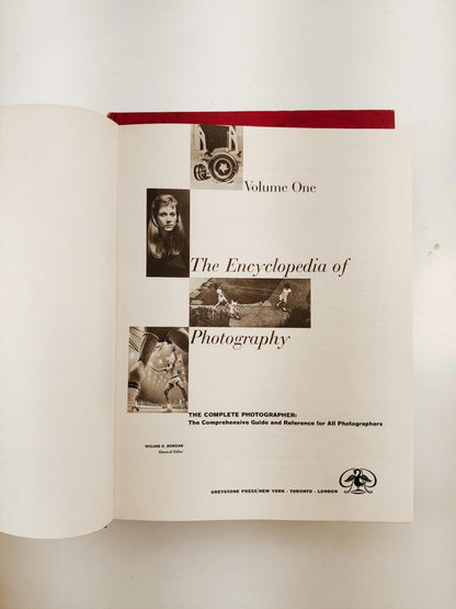 The Encyclopedia of Photography Volumes 1-3 Greystone Press Vintage 1970