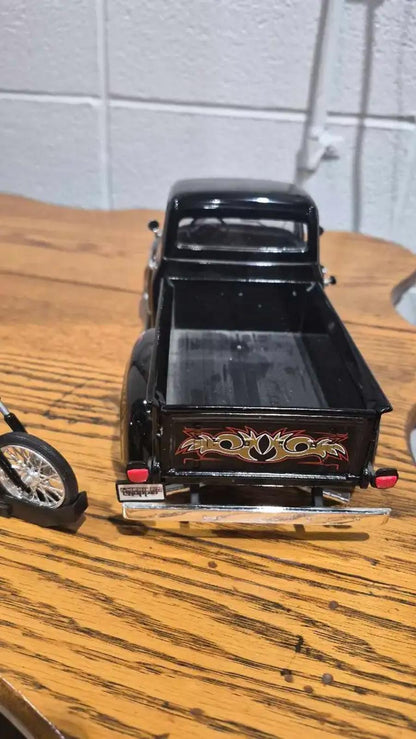 ERTL Model Truck and Bike